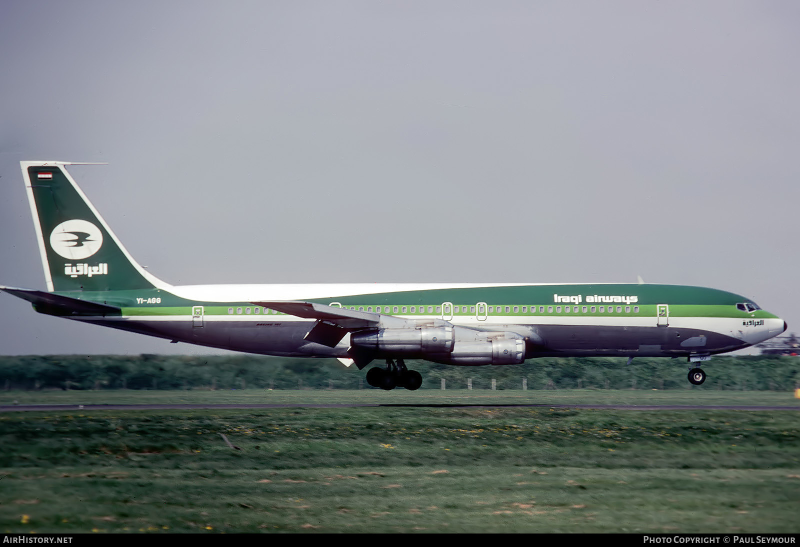 Aircraft Photo of YI-AGG | Boeing 707-370C | Iraqi Airways | AirHistory.net #619703