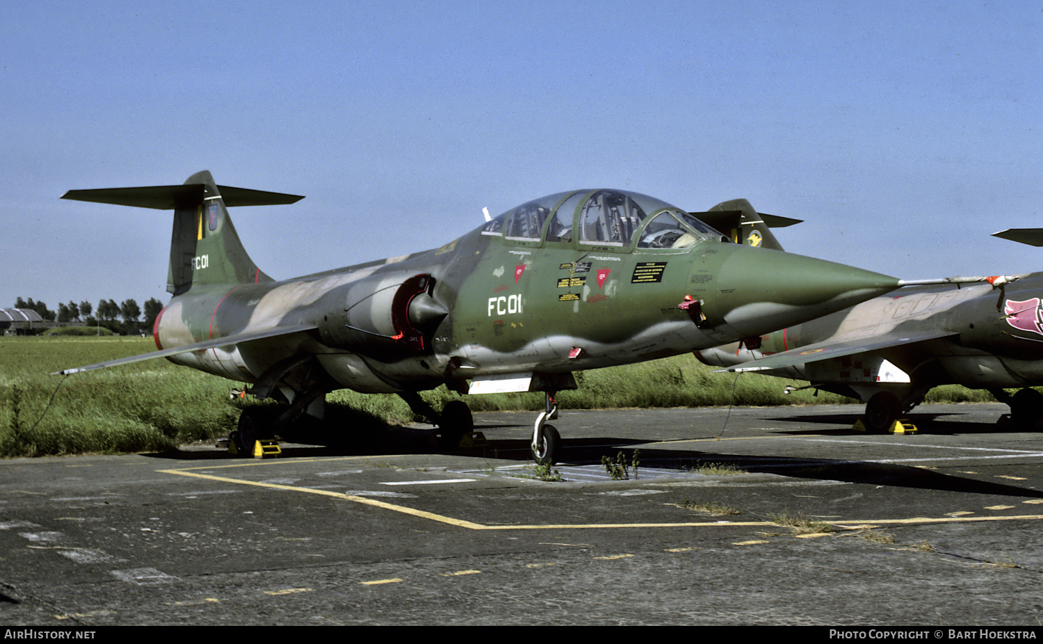 Aircraft Photo of FC01 | Lockheed TF-104G Starfighter | Belgium - Air Force | AirHistory.net #619706