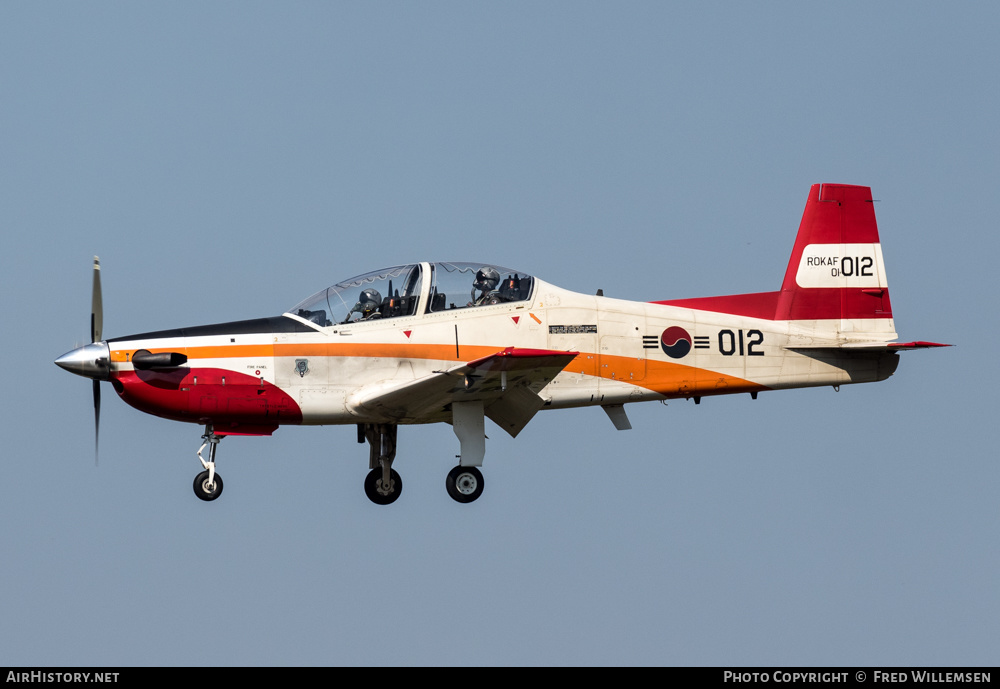 Aircraft Photo of 01-012 | Korea Aerospace KT-1 Woong-Bee | South Korea - Air Force | AirHistory.net #619720