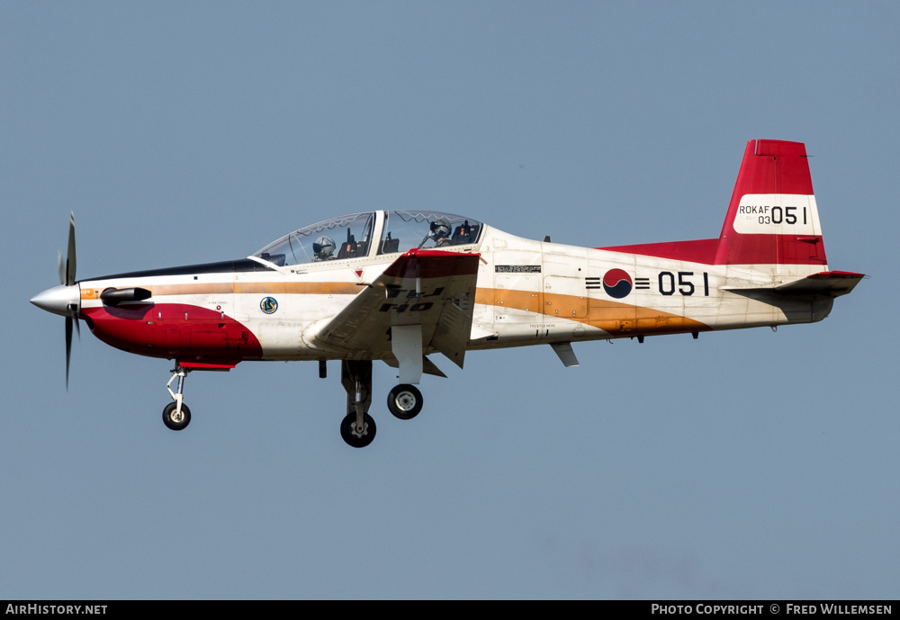 Aircraft Photo of 03-051 | Korea Aerospace KT-1 Woong-Bee | South Korea - Air Force | AirHistory.net #619722