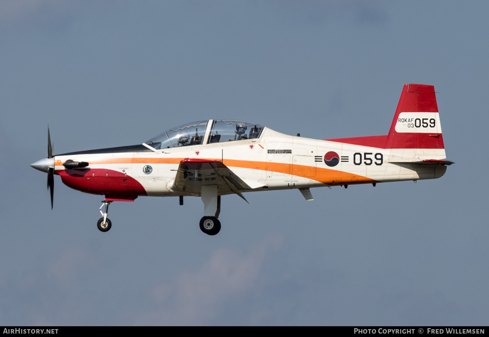 Aircraft Photo of 03-059 | Korea Aerospace KT-1 Woong-Bee | South Korea - Air Force | AirHistory.net #619723