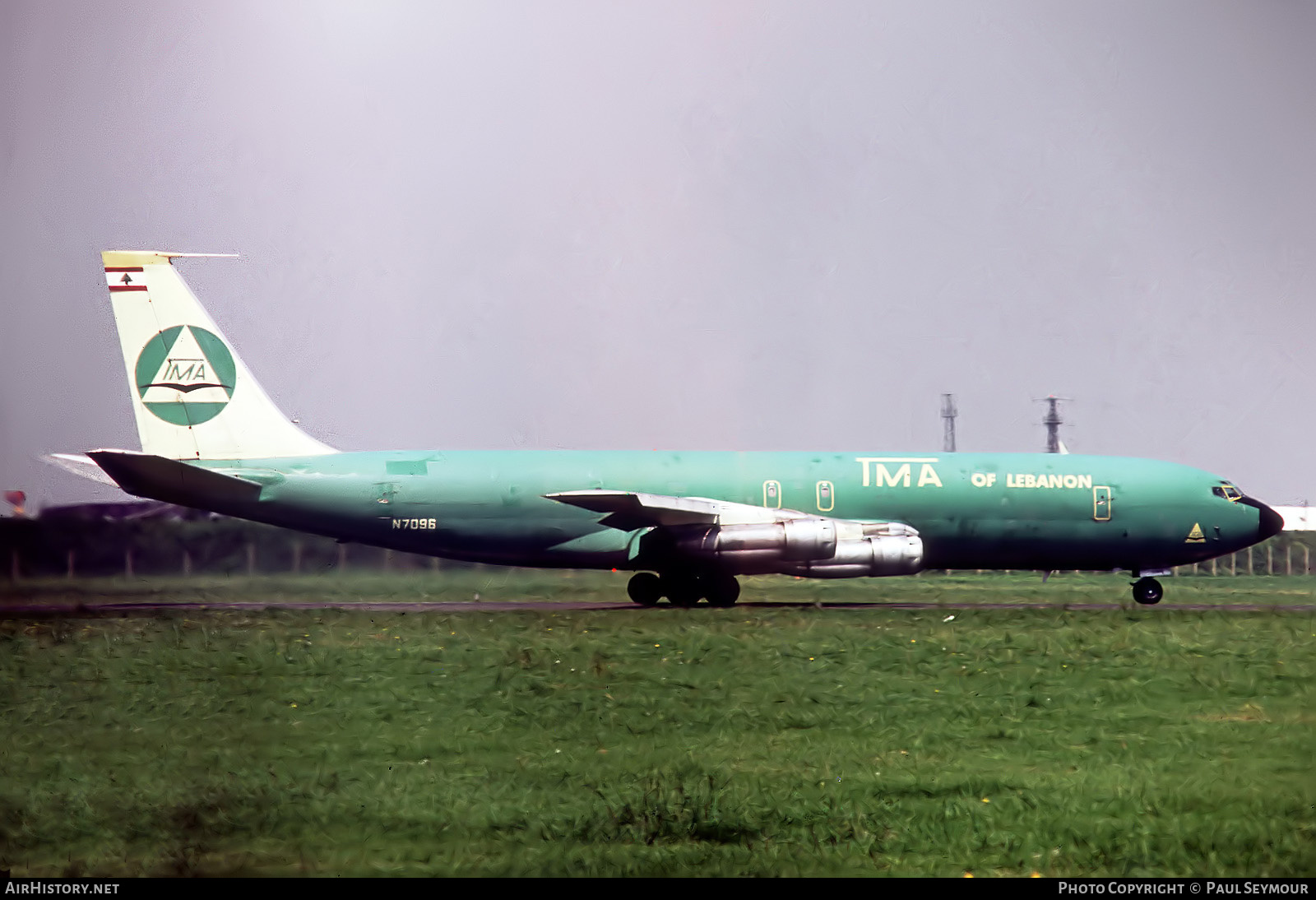 Aircraft Photo of N7096 | Boeing 707-327C | TMA of Lebanon - Trans Mediterranean Airways | AirHistory.net #619739