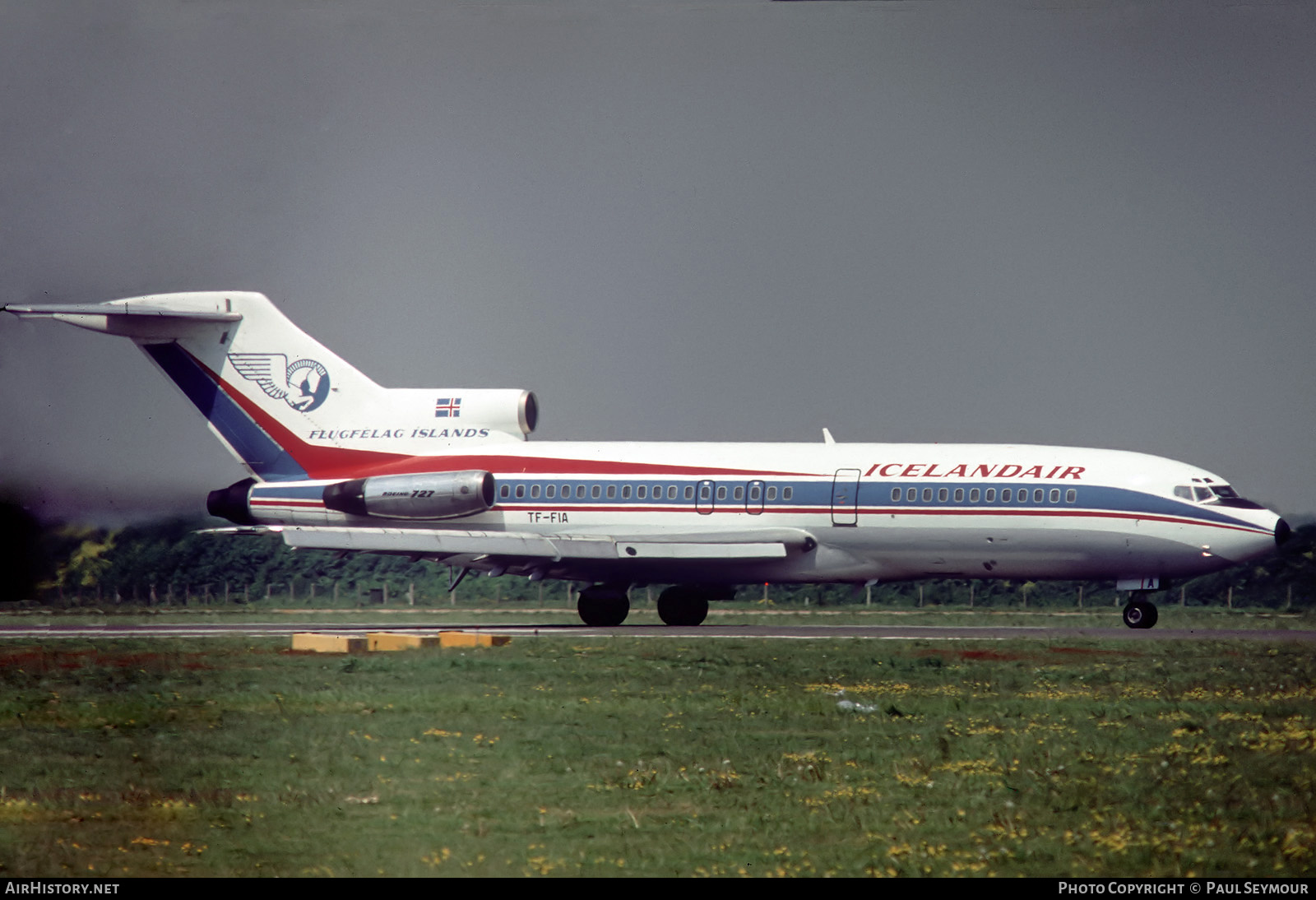 Aircraft Photo of TF-FIA | Boeing 727-185C | Icelandair - Flugfélag Íslands | AirHistory.net #619741