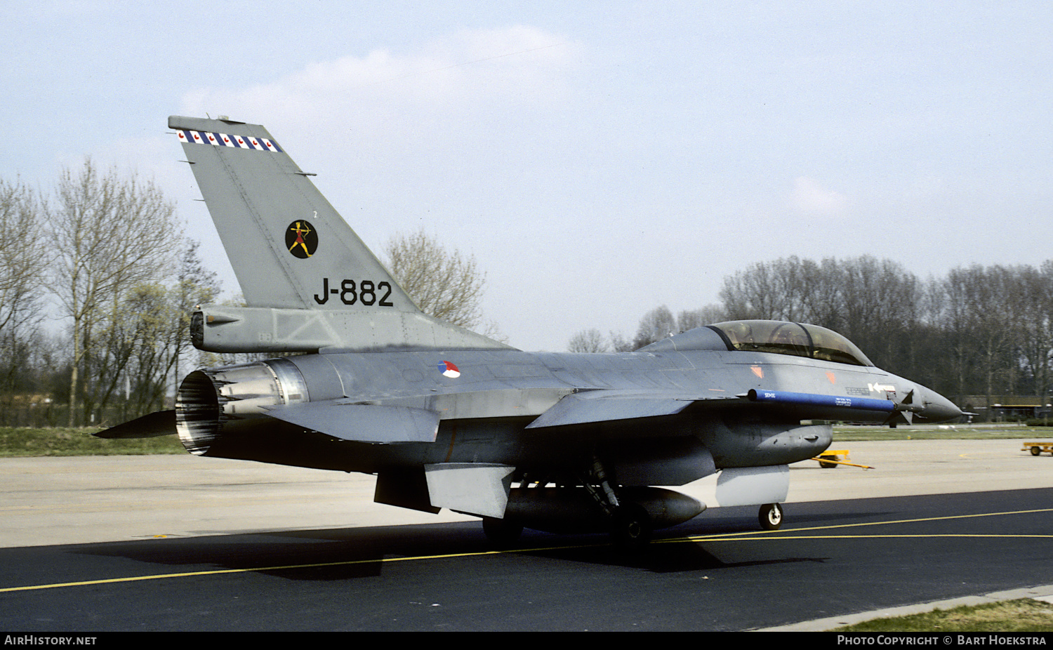 Aircraft Photo of J-882 | General Dynamics F-16B Fighting Falcon | Netherlands - Air Force | AirHistory.net #619745