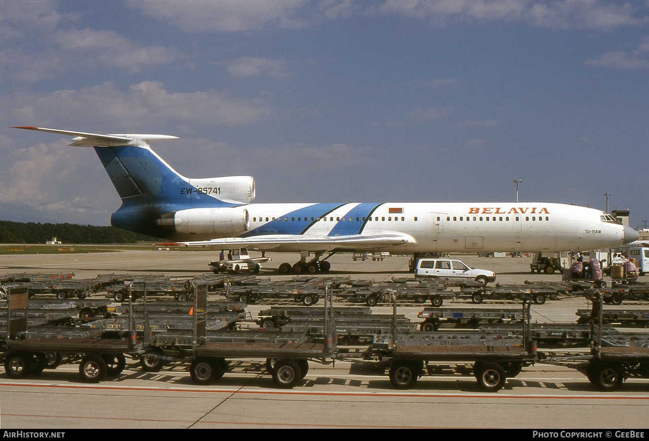 Aircraft Photo of EW-85741 | Tupolev Tu-154 | Belavia | AirHistory.net #619765