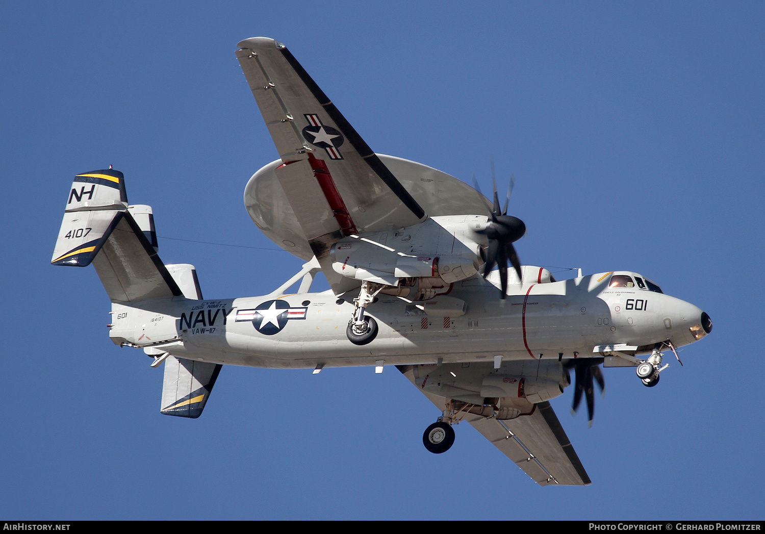 Aircraft Photo of 164107 | Grumman E-2C Hawkeye 2000 | USA - Navy | AirHistory.net #619796