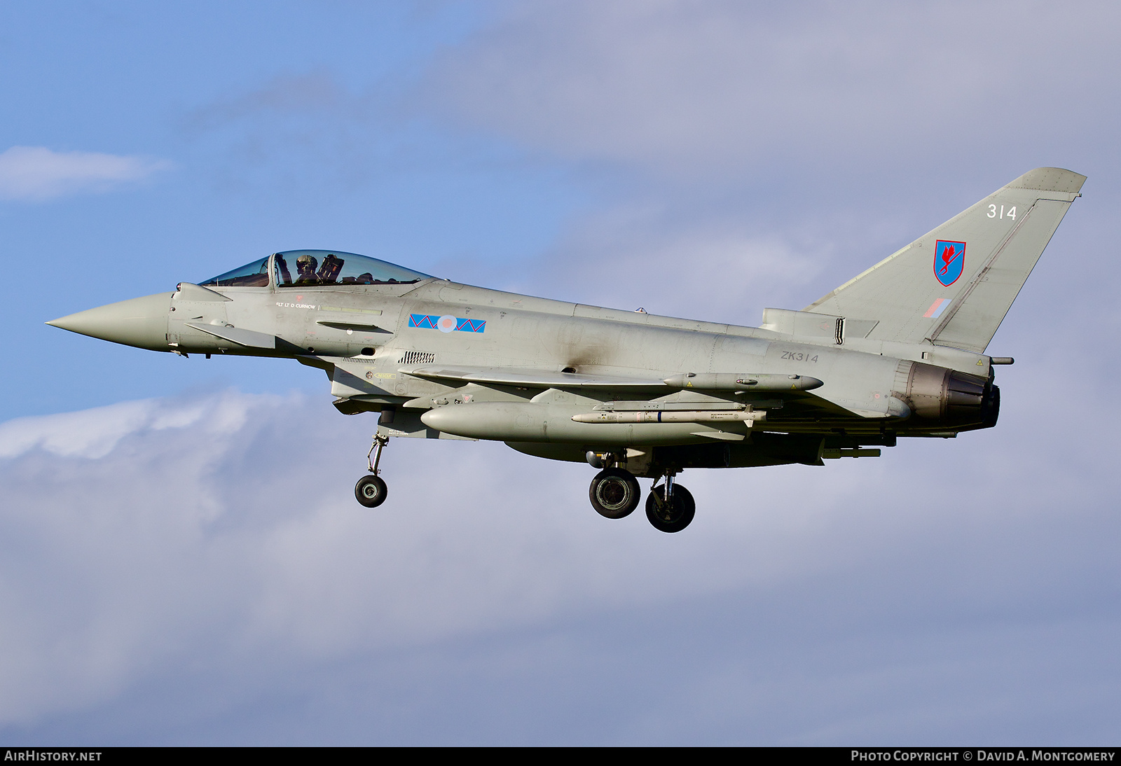 Aircraft Photo of ZK314 | Eurofighter EF-2000 Typhoon FGR4 | UK - Air Force | AirHistory.net #619800
