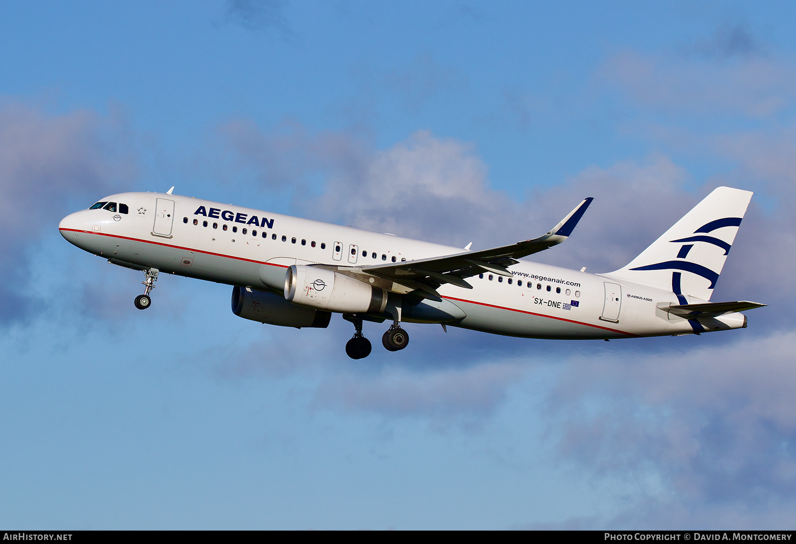 Aircraft Photo of SX-DNE | Airbus A320-232 | Aegean Airlines | AirHistory.net #619810
