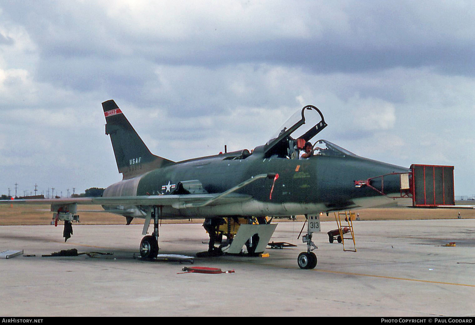 Aircraft Photo of 56-3313 / 63313 | North American F-100D Super Sabre | USA - Air Force | AirHistory.net #619814