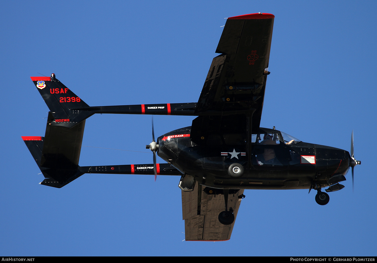 Aircraft Photo of N102WB / 21398 | Cessna 337B Super Skymaster | USA - Air Force | AirHistory.net #619822