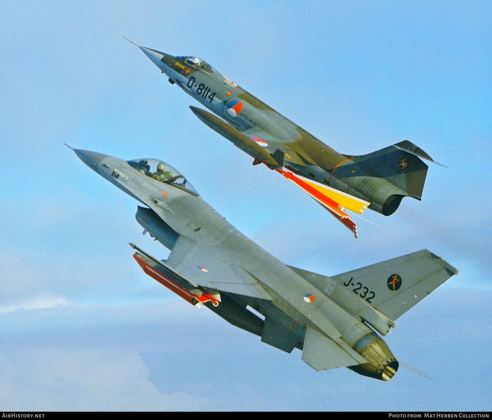 Aircraft Photo of J-232 | General Dynamics F-16A Fighting Falcon | Netherlands - Air Force | AirHistory.net #619835