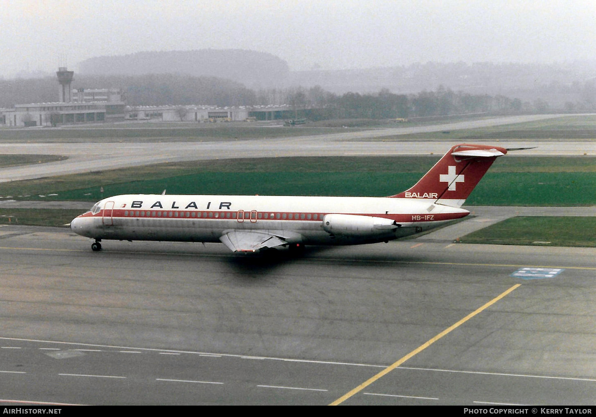 Aircraft Photo of HB-IFZ | McDonnell Douglas DC-9-32 | Balair | AirHistory.net #619837