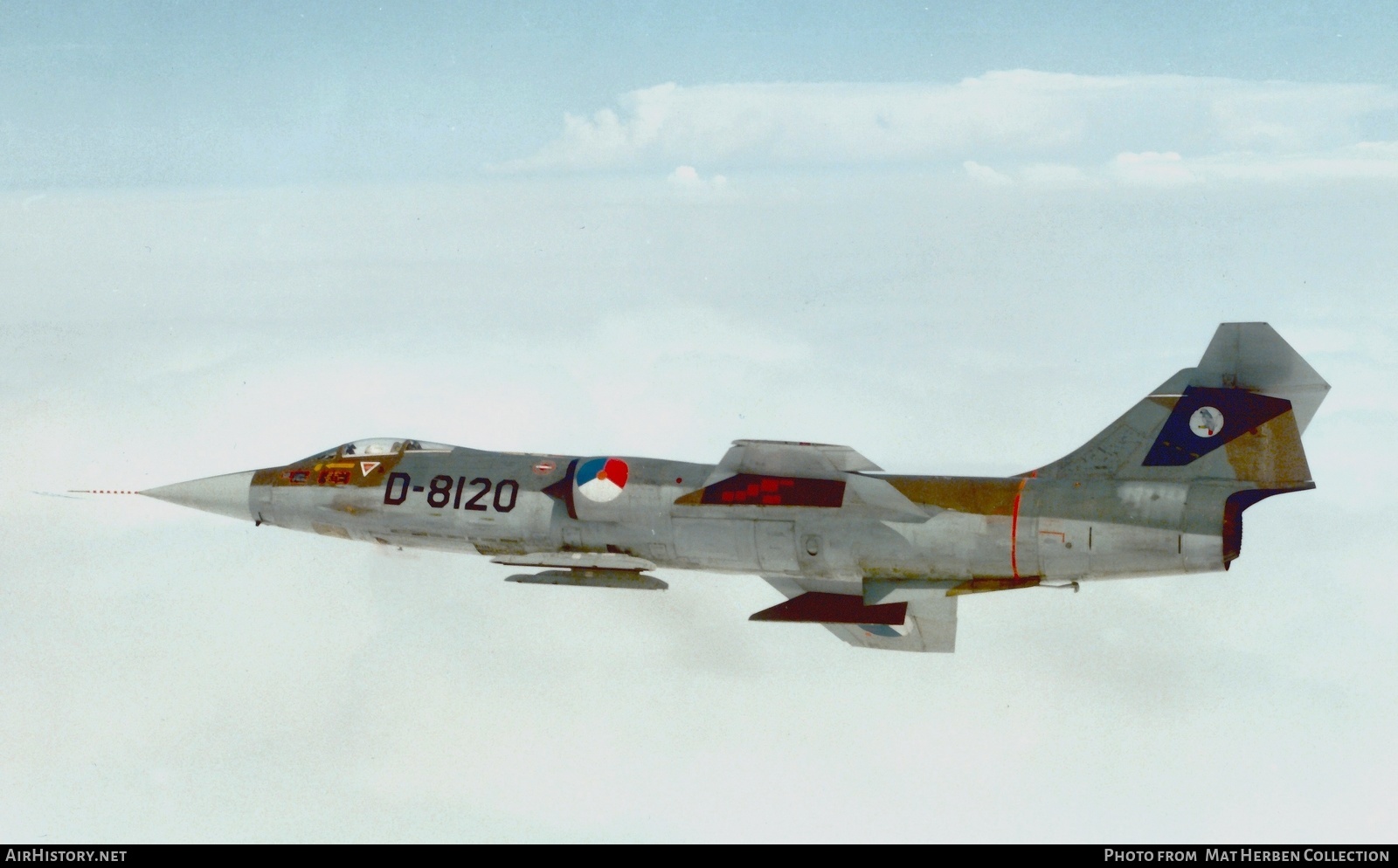 Aircraft Photo of D-8120 | Lockheed F-104G Starfighter | Netherlands - Air Force | AirHistory.net #619842