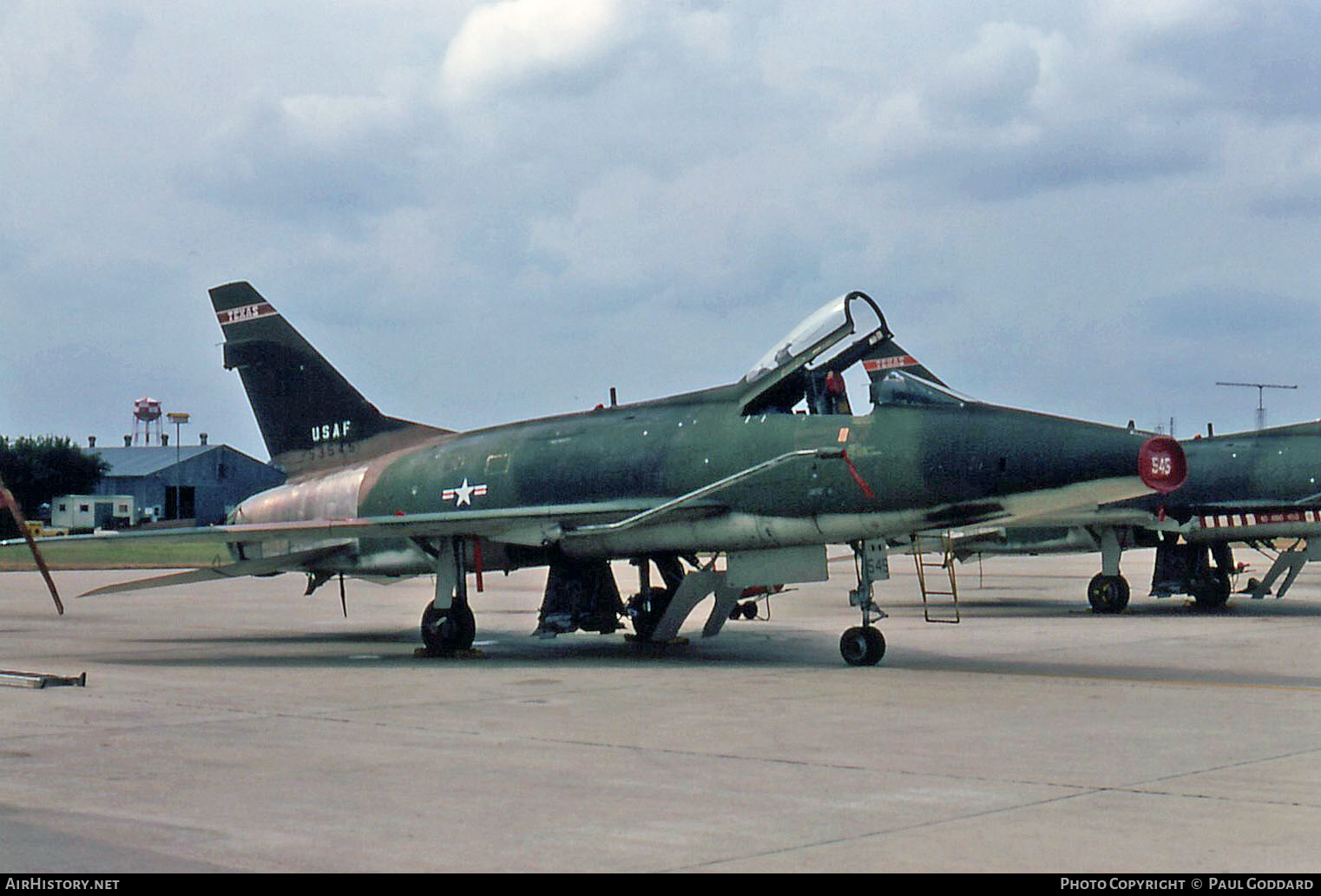 Aircraft Photo of 55-3545 / 53545 | North American F-100D Super Sabre | USA - Air Force | AirHistory.net #619846