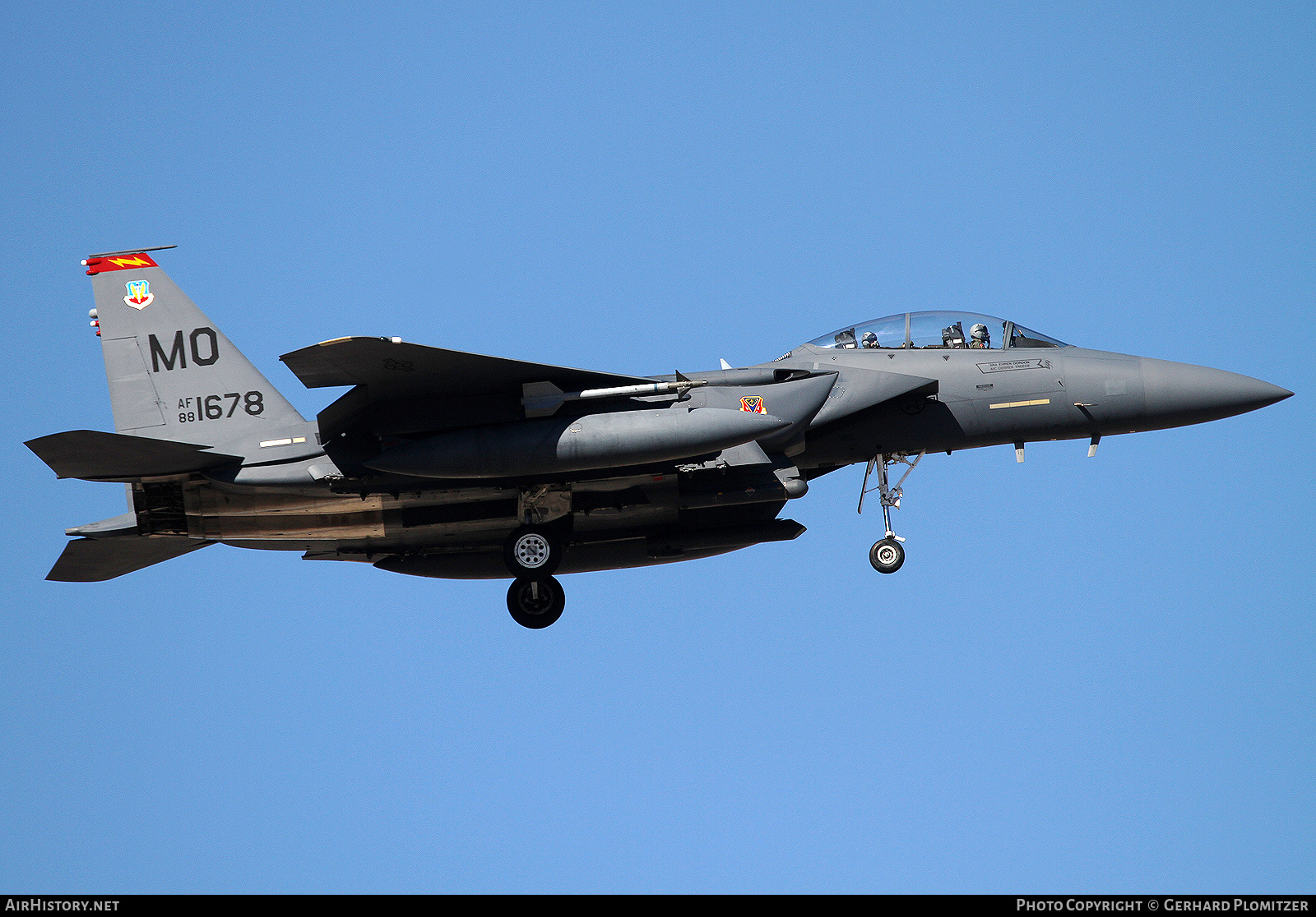 Aircraft Photo of 88-1678 / AF88-1678 | McDonnell Douglas F-15E Strike Eagle | USA - Air Force | AirHistory.net #619847