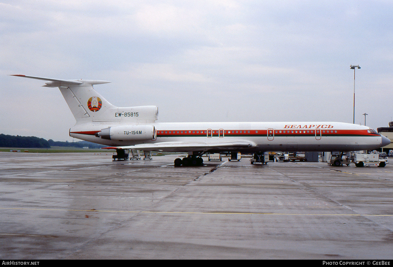 Aircraft Photo of EW-85815 | Tupolev Tu-154M | Belarus Government | AirHistory.net #619850