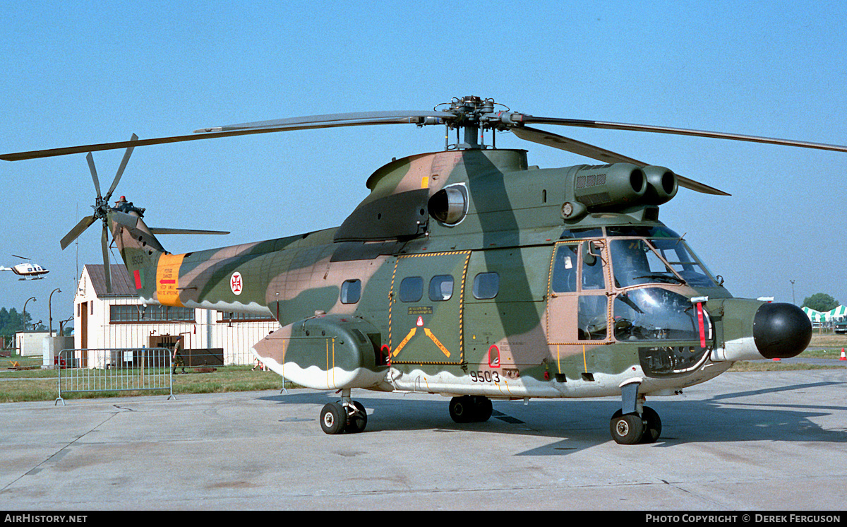 Aircraft Photo of 9503 | Sud SA-330S1 Puma | Portugal - Air Force | AirHistory.net #619852