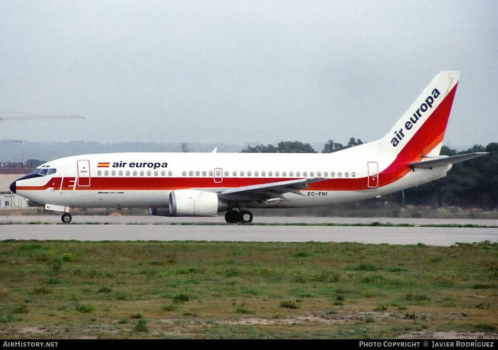 Aircraft Photo of EC-FKI | Boeing 737-375 | Air Europa | AirHistory.net #619854