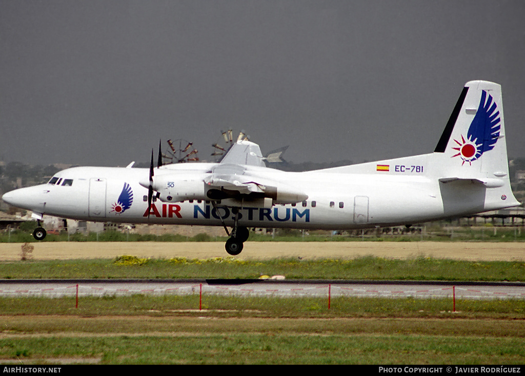 Aircraft Photo of EC-781 | Fokker 50 | Air Nostrum | AirHistory.net #619861