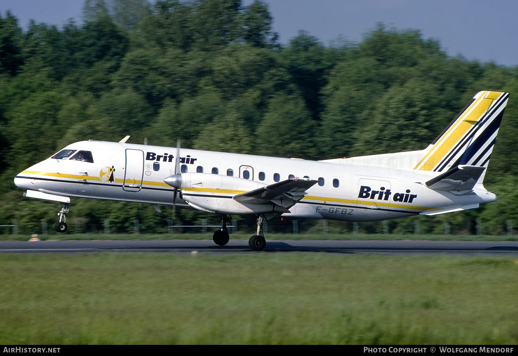 Aircraft Photo of F-GFBZ | Saab-Fairchild SF-340A | Brit Air | AirHistory.net #619879