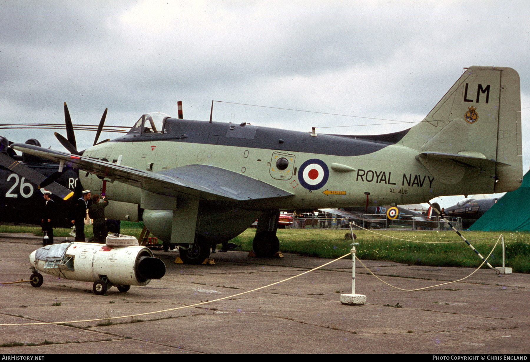 Aircraft Photo of XL496 | Fairey Gannet AEW.3 | UK - Navy | AirHistory.net #619882