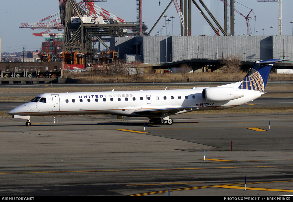 Aircraft Photo of N12922 | Embraer ERJ-145LR (EMB-145LR) | United Express | AirHistory.net #619885