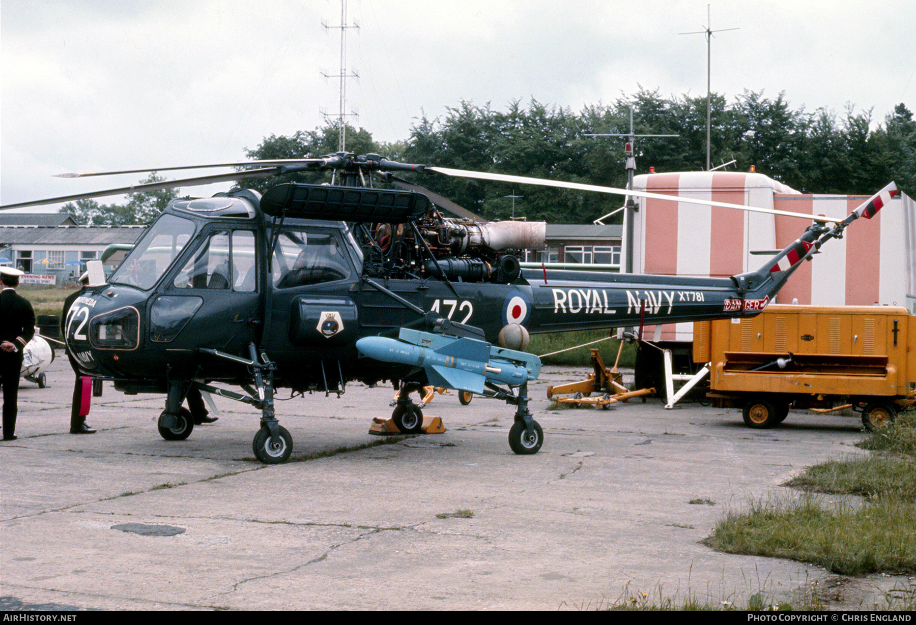 Aircraft Photo of XT781 | Westland Wasp HAS1 (P-531-2) | UK - Navy | AirHistory.net #619893