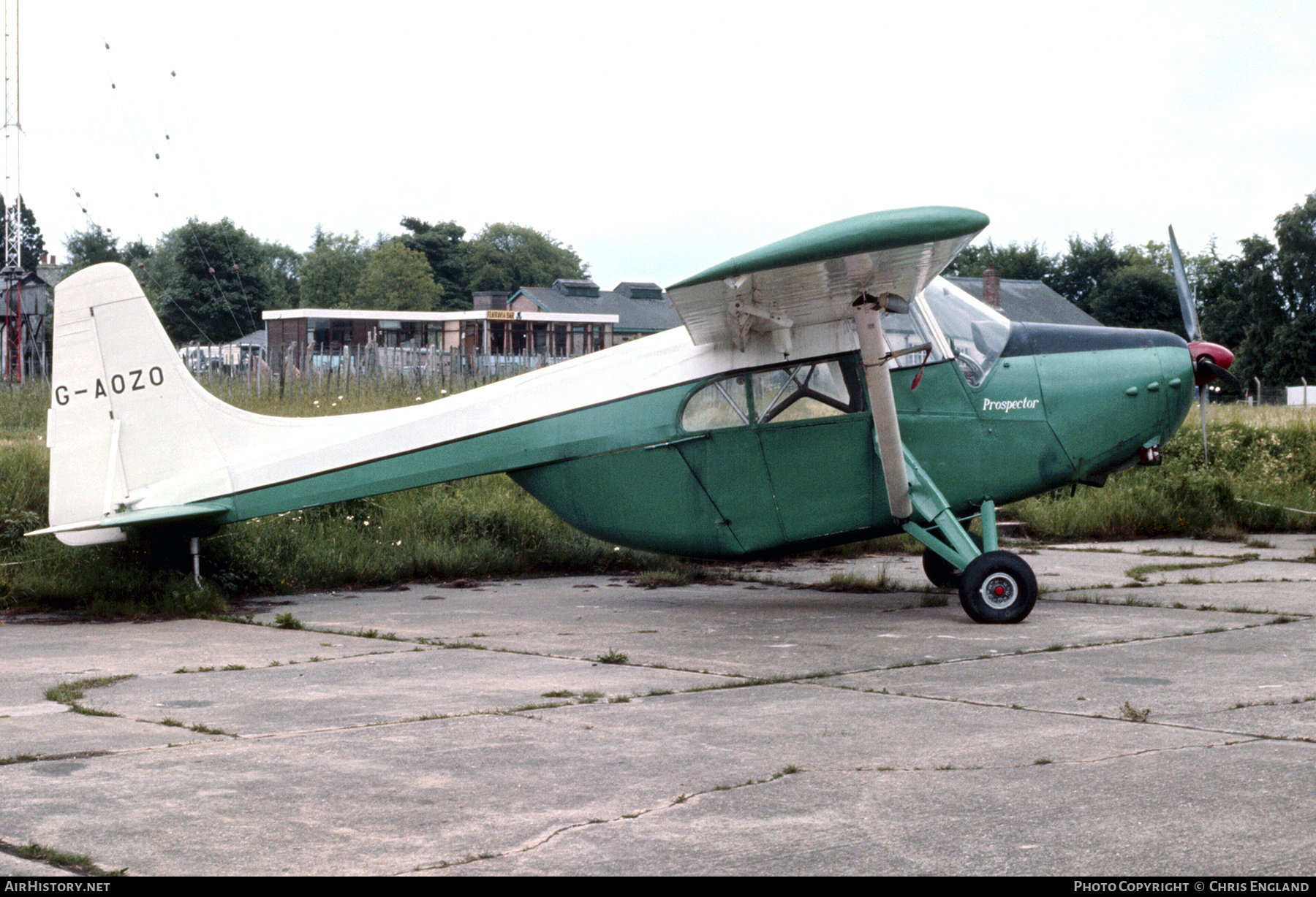 Aircraft Photo of G-AOZO | Edgar Percival EP-9 Prospector | AirHistory.net #619898
