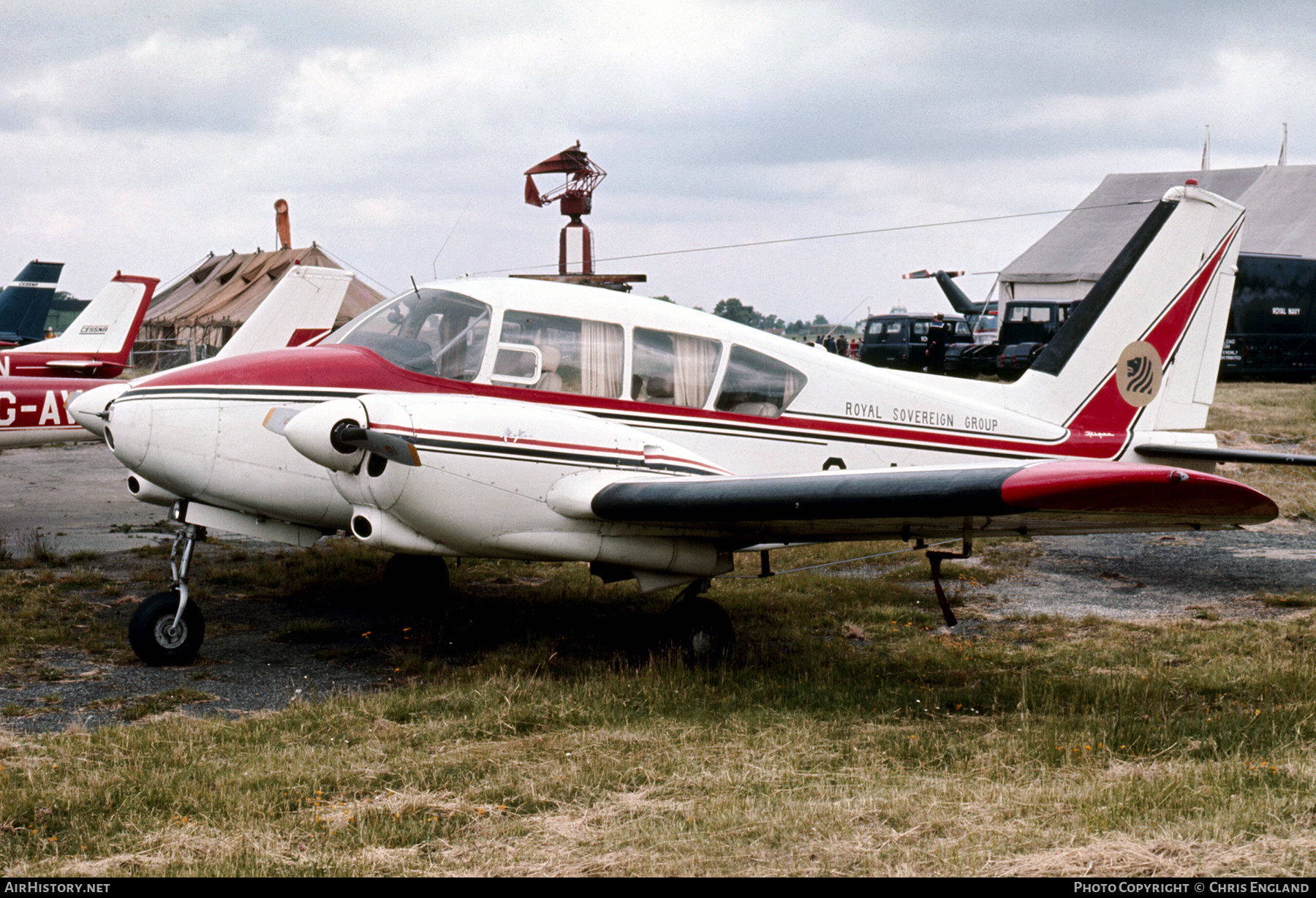 Aircraft Photo of G-ARHL | Piper PA-23-250 Aztec A | Royal Sovereign Group | AirHistory.net #619900