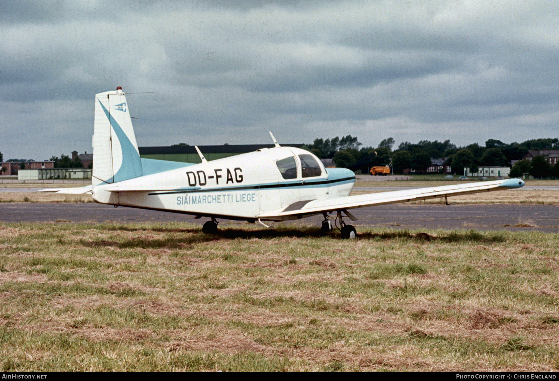 Aircraft Photo of OO-FAG | SIAI-Marchetti S-205-22R | SIAI-Marchetti Liege | AirHistory.net #619901