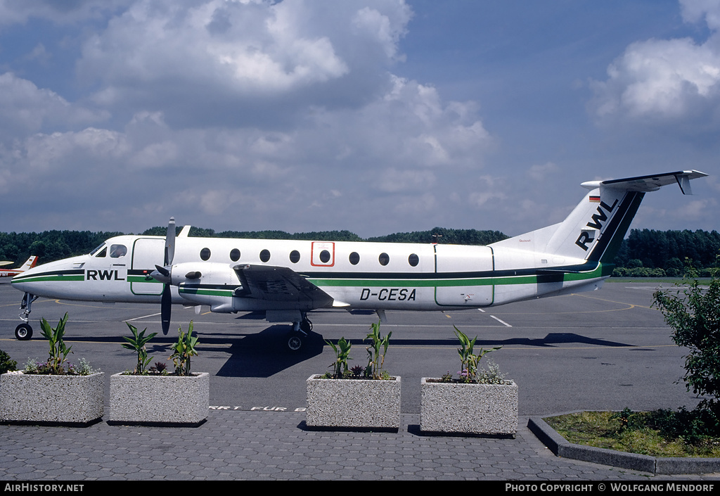 Aircraft Photo of D-CESA | Beech 1900C | RWL Luftfahrtgesellschaft | AirHistory.net #619907