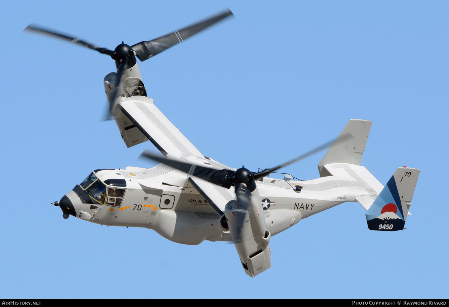 Aircraft Photo of 169450 | Bell-Boeing CMV-22B Osprey | USA - Navy | AirHistory.net #619908