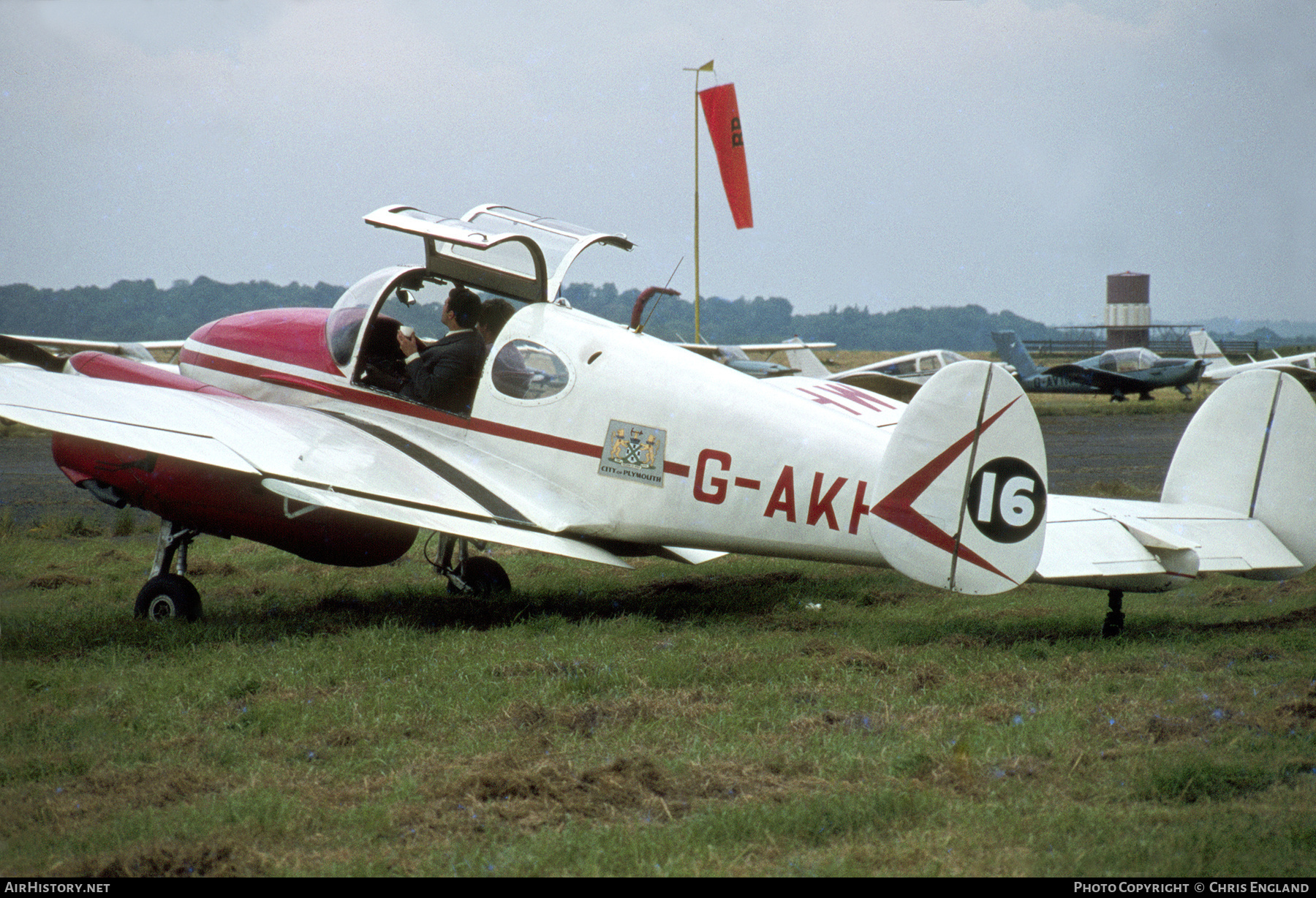 Aircraft Photo of G-AKHW | Miles M.65 Gemini 1A | AirHistory.net #619918