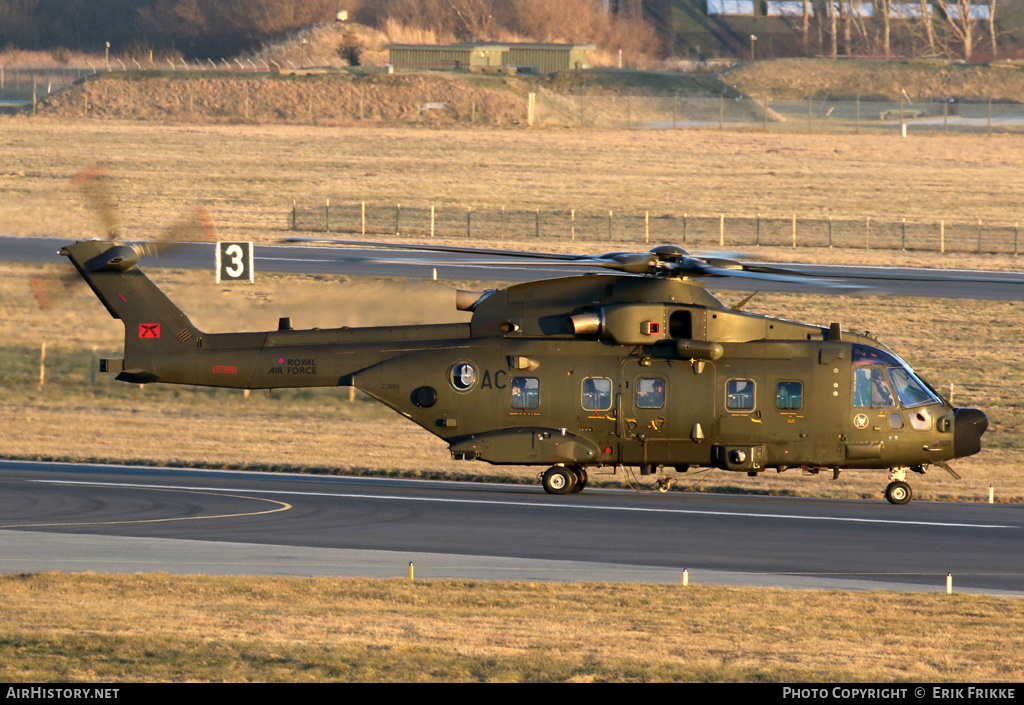 Aircraft Photo of ZJ994 | AgustaWestland EH101-512 Merlin HC3A | UK - Air Force | AirHistory.net #619928