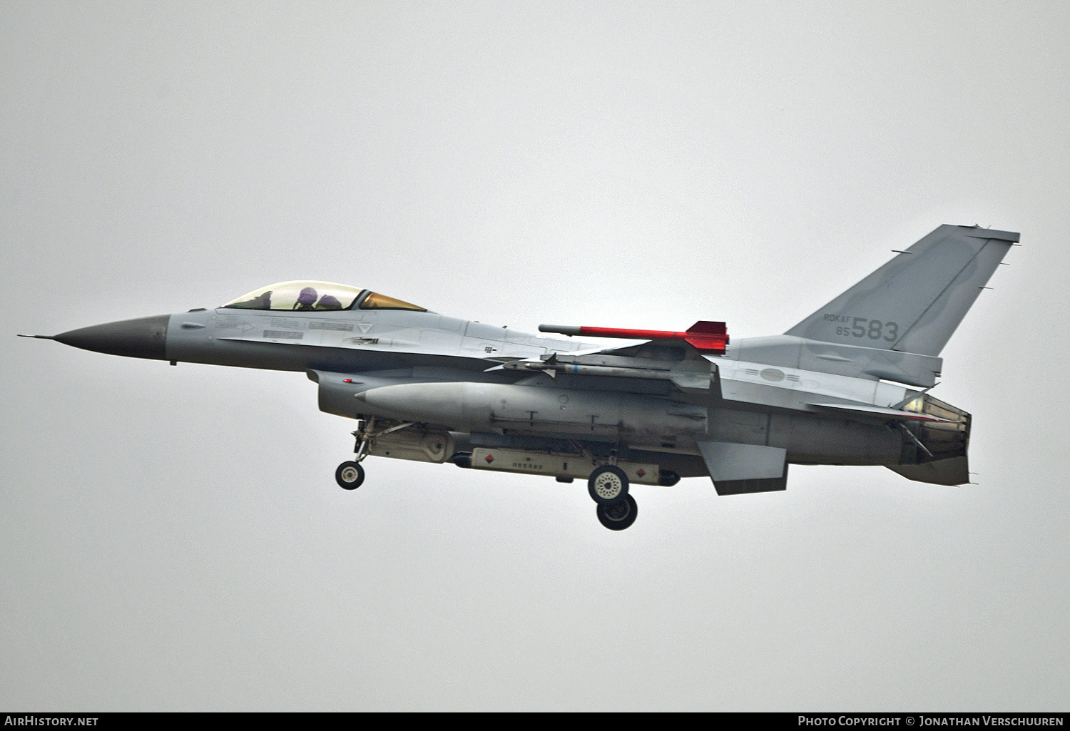 Aircraft Photo of 85-583 | General Dynamics F-16C Fighting Falcon | South Korea - Air Force | AirHistory.net #619933