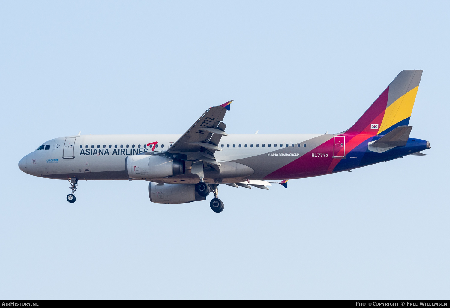 Aircraft Photo of HL7772 | Airbus A320-232 | Asiana Airlines | AirHistory.net #619941