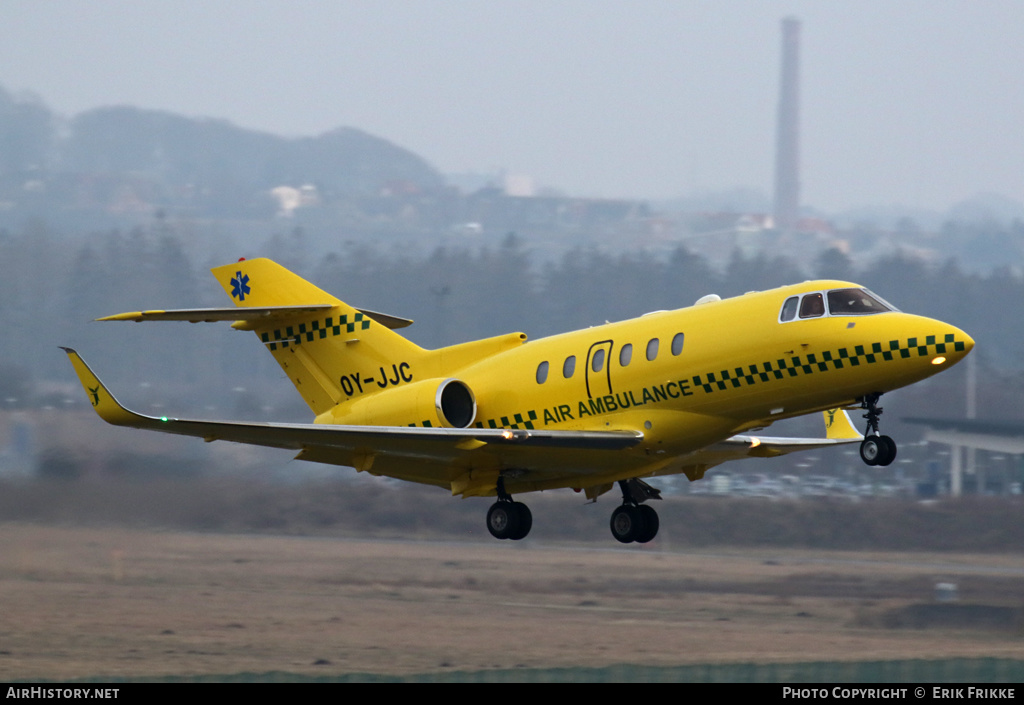 Aircraft Photo of OY-JJC | Raytheon Hawker 800XP | AirHistory.net #619942