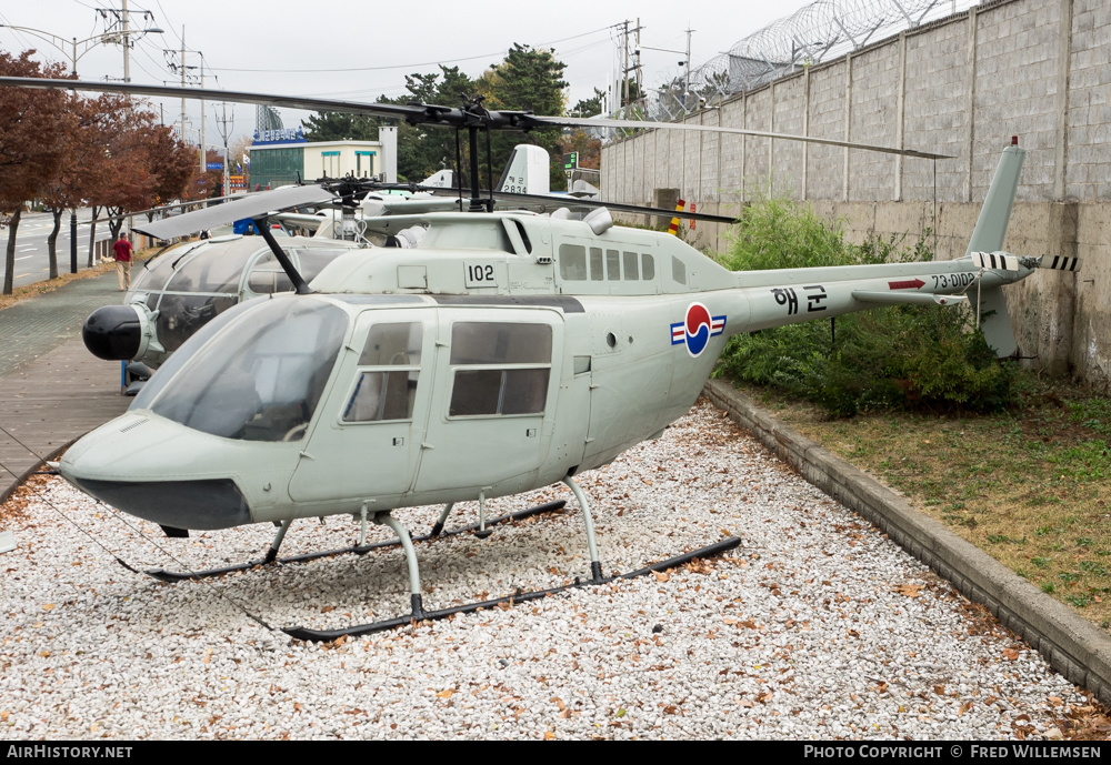 Aircraft Photo of 73-0102 | Bell 206B JetRanger II | South Korea - Navy | AirHistory.net #619954