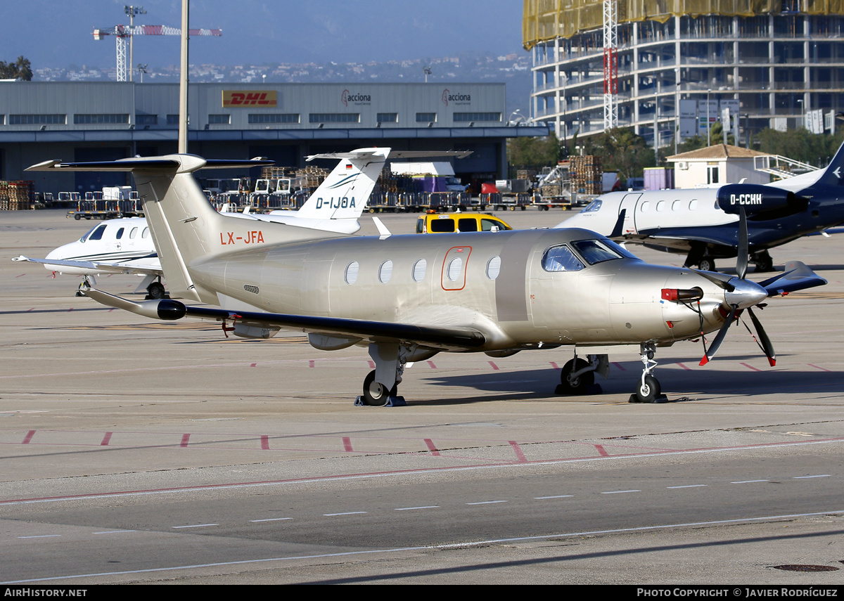 Aircraft Photo of LX-JFA | Pilatus PC-12NG (PC-12/47E) | AirHistory.net #619957