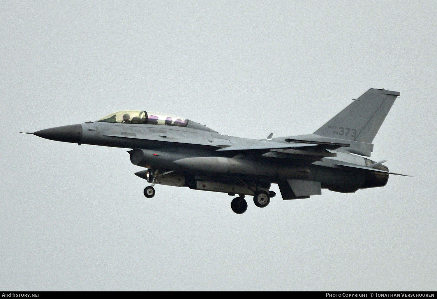 Aircraft Photo of 84-373 | General Dynamics F-16D Fighting Falcon | South Korea - Air Force | AirHistory.net #619962