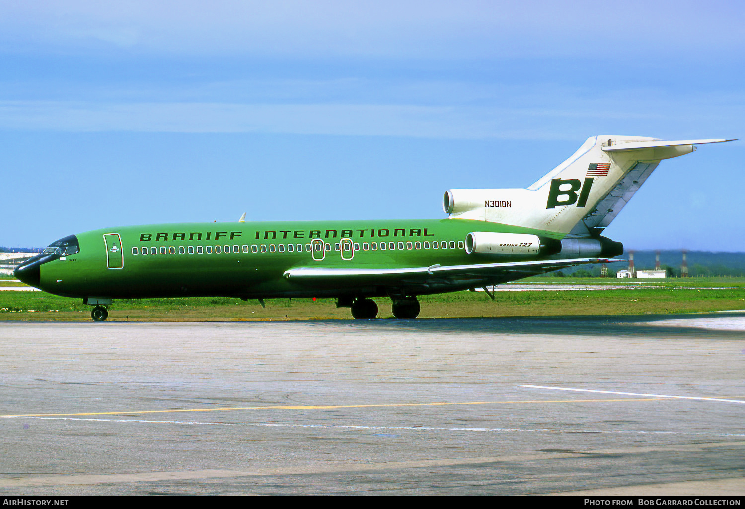 Aircraft Photo of N301BN | Boeing 727-191 | Braniff International Airways | AirHistory.net #619971
