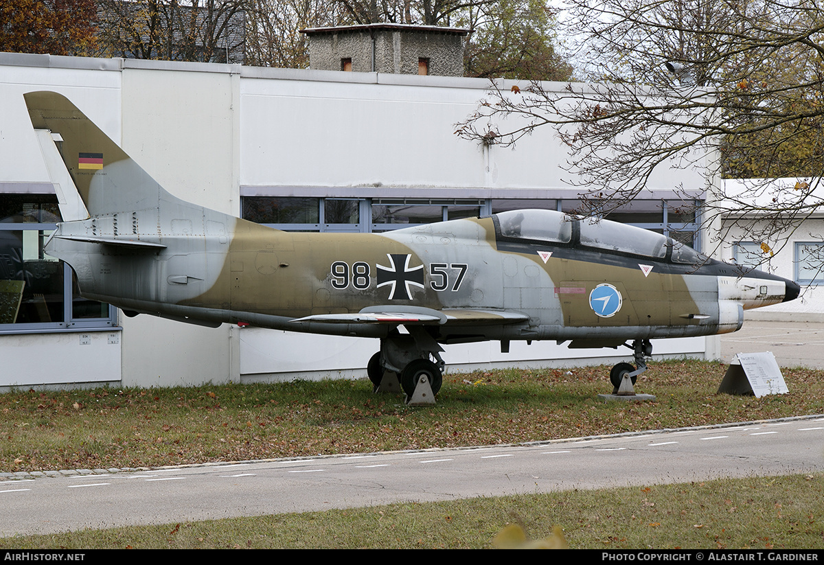 Aircraft Photo of 9857 | Fiat G-91T/3 | Germany - Air Force | AirHistory.net #619982