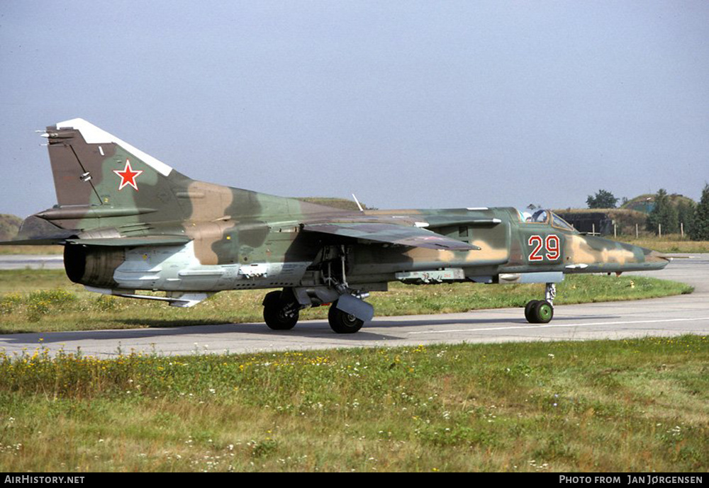 Aircraft Photo of 29 red | Mikoyan-Gurevich MiG-27D | Russia - Air Force | AirHistory.net #619996