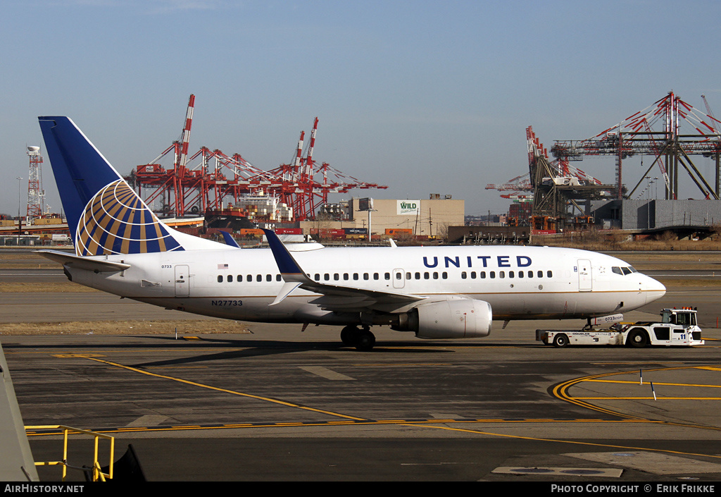Aircraft Photo of N27733 | Boeing 737-724 | United Airlines | AirHistory.net #620006