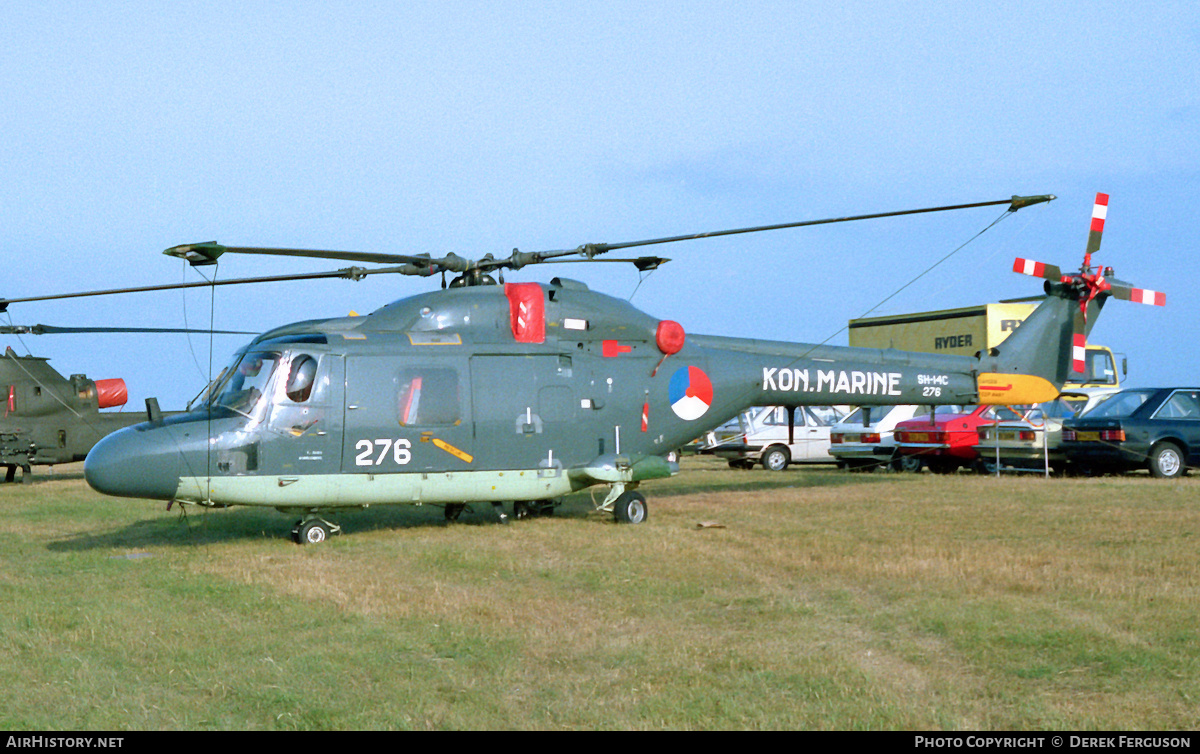 Aircraft Photo of 276 | Westland SH-14C Lynx Mk81 (WG-13) | Netherlands - Navy | AirHistory.net #620016