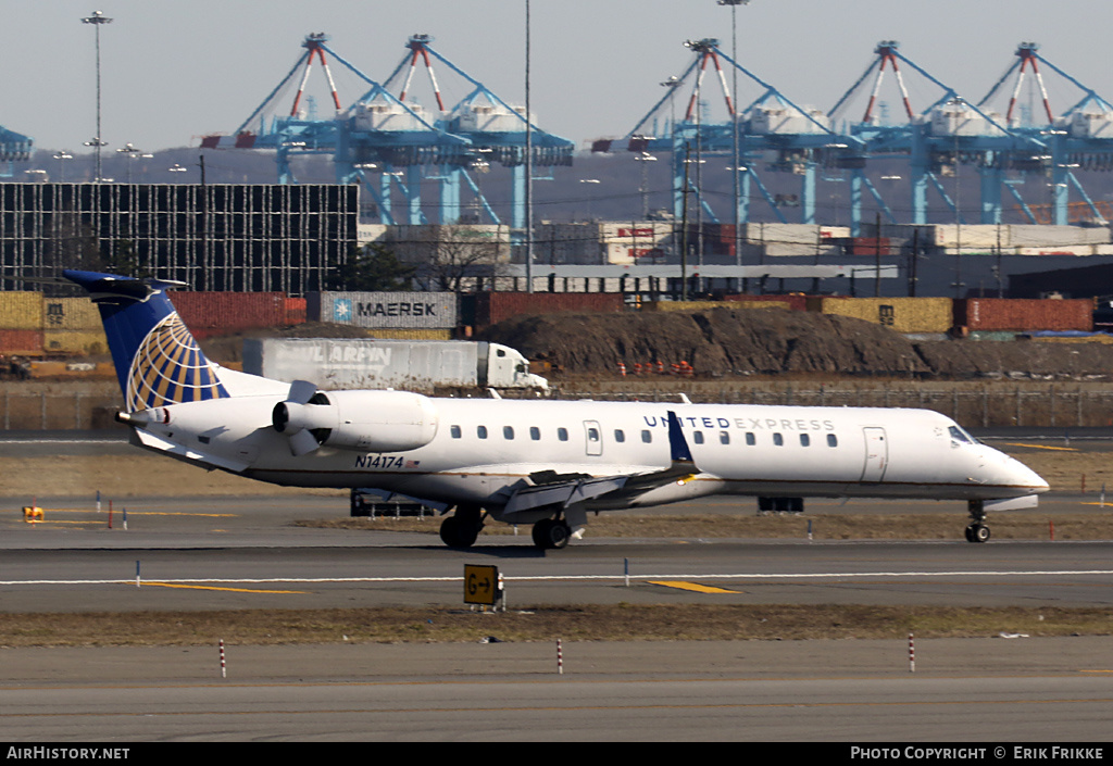 Aircraft Photo of N14174 | Embraer ERJ-145XR (EMB-145XR) | United Express | AirHistory.net #620024