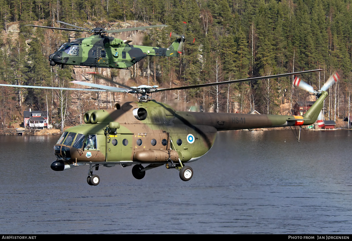 Aircraft Photo of HS-11 | Mil Mi-8T | Finland - Army | AirHistory.net #620025