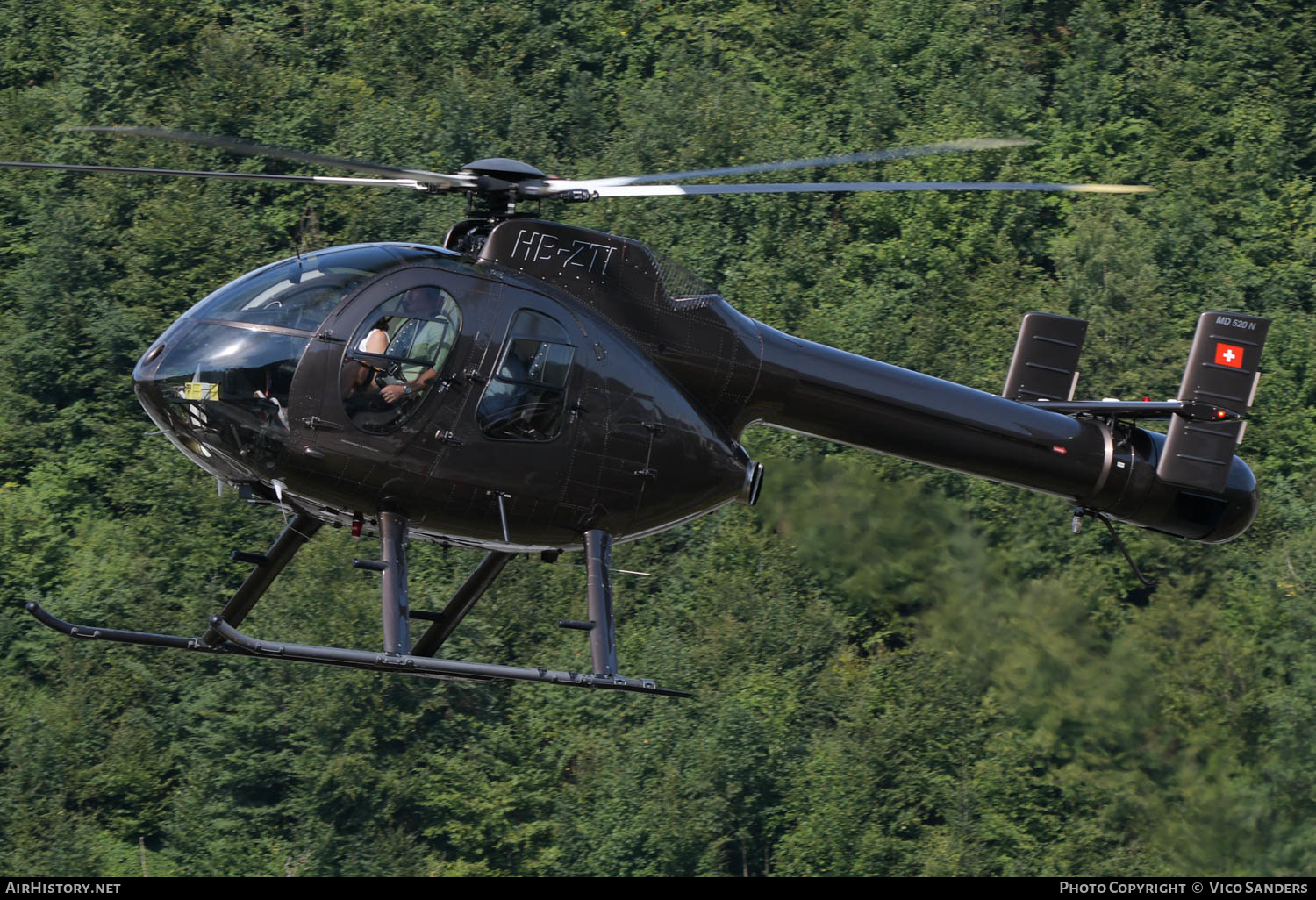 Aircraft Photo of HB-ZTI | MD Helicopters MD-520N | AirHistory.net #620032
