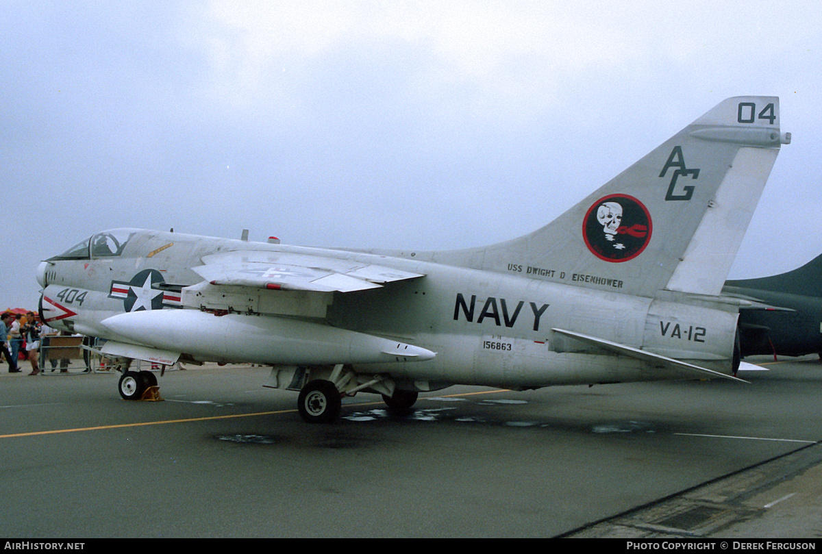 Aircraft Photo of 156863 | LTV A-7E Corsair II | USA - Navy | AirHistory.net #620040