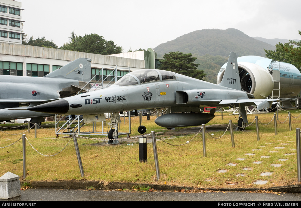 Aircraft Photo of 80-777 | Northrop F-5F Tiger II | South Korea - Air Force | AirHistory.net #620049